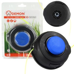 Testina Testa per Decespugliatore a Benzina | Ø11,5x7,5 cm | Filettatura M10x1,25 mm | Diametro Filo 1,5-3 mm | in Plastica | Pezzo di Ricambio